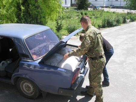 Помощь украинским военным батальона