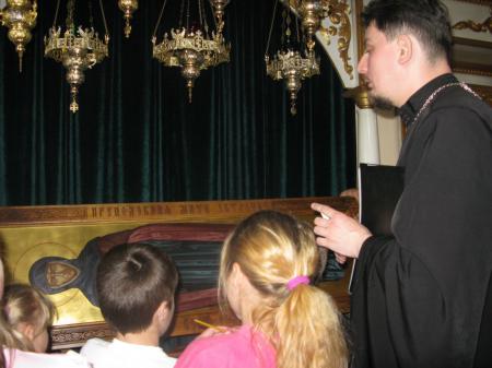 Посещение школьниками Свято-Духовского кафедрального собора