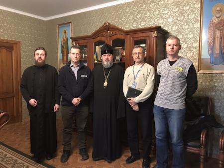 Митрополит Херсонский и Таврический Иоанн встретился с представителями ОБСЕ