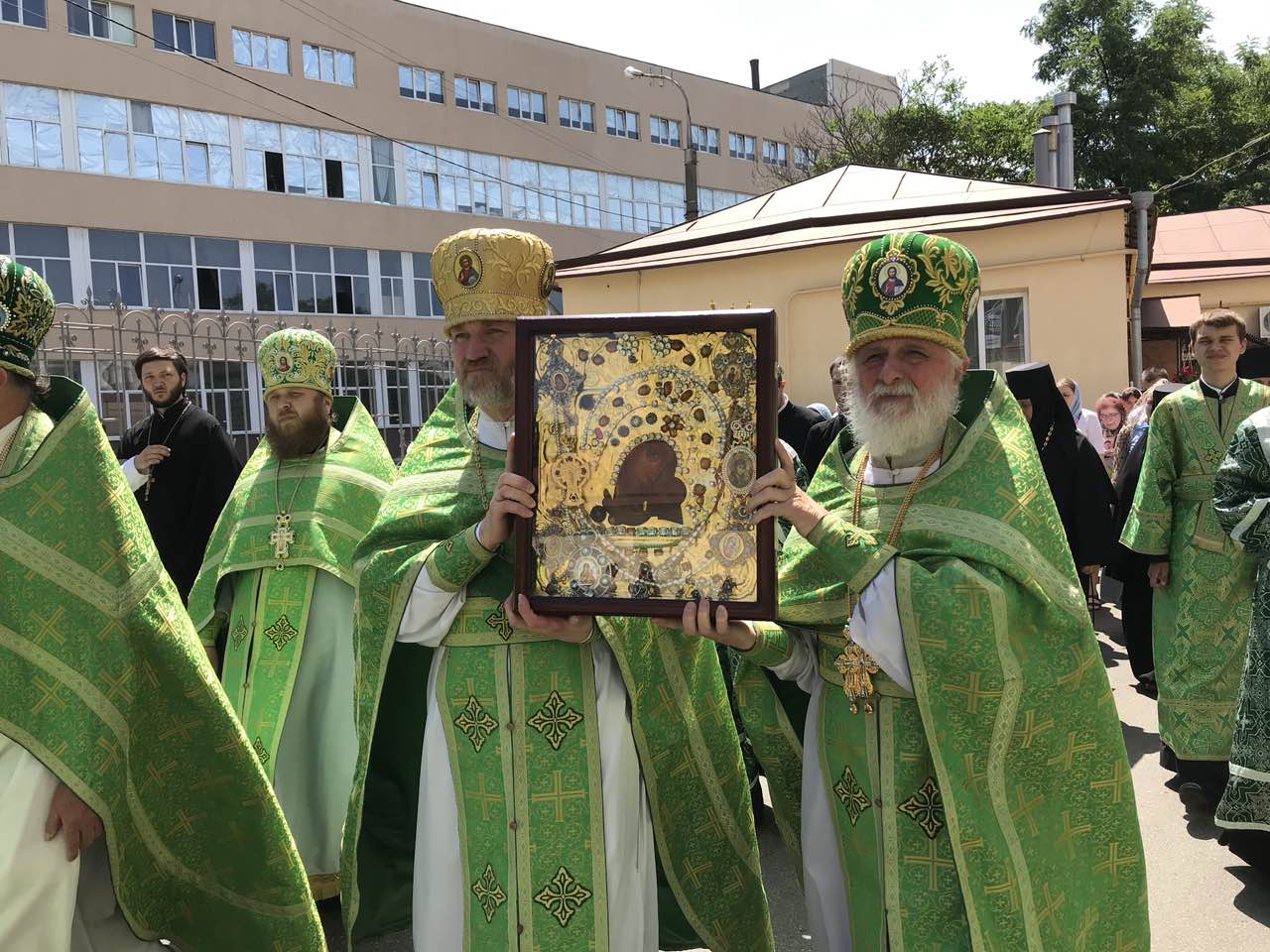 В День Святого Духа в Херсон прибыла Касперовская икона Божией Матери 