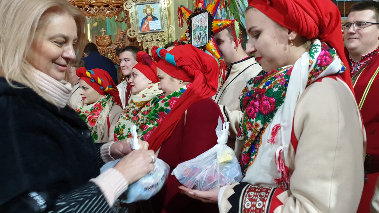 В Херсоне выступали Рождественские православные хоры