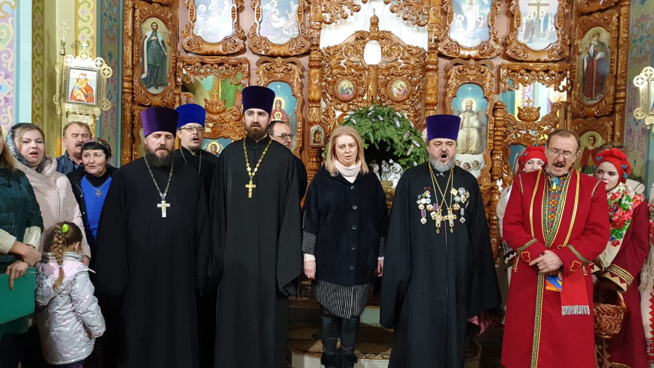 В Херсоне выступали Рождественские православные хоры