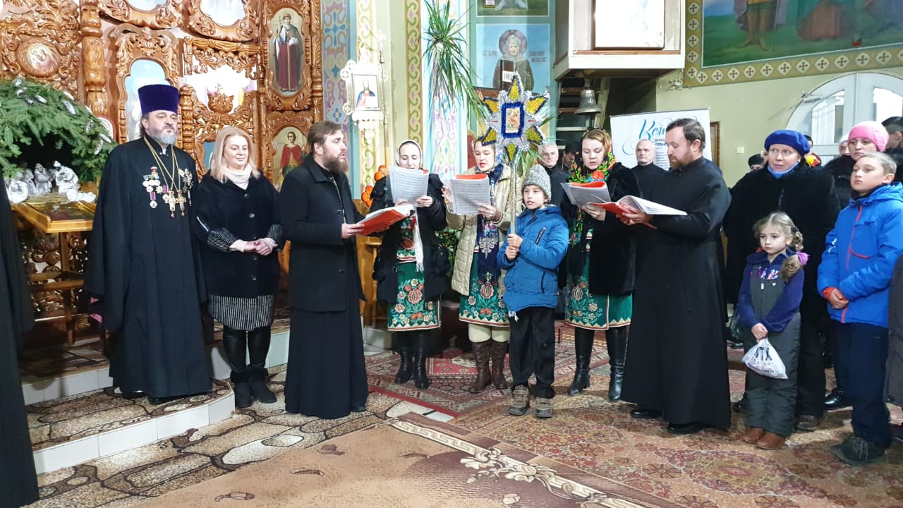 В Херсоне выступали Рождественские православные хоры