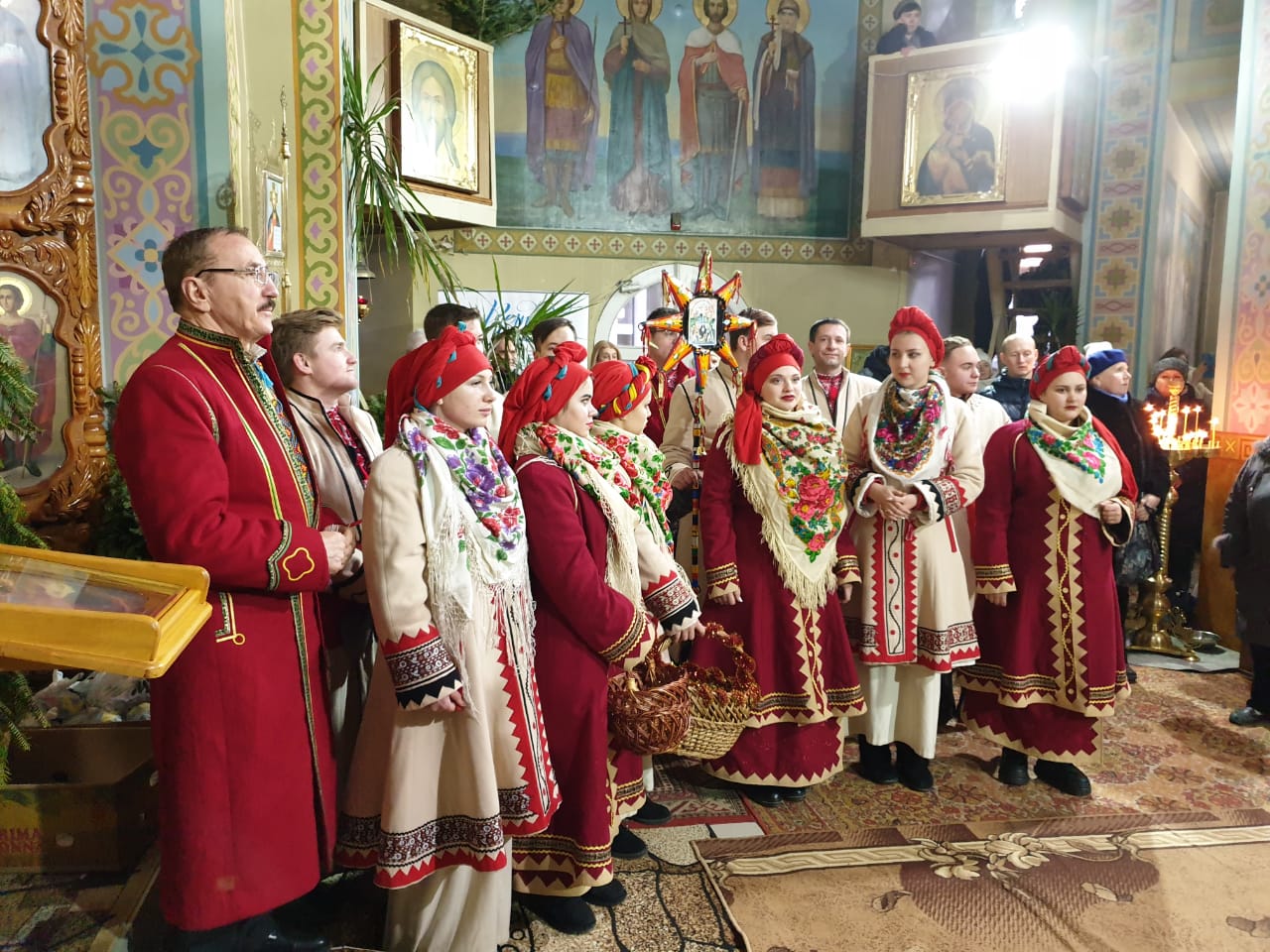 В Херсоне выступали Рождественские православные хоры