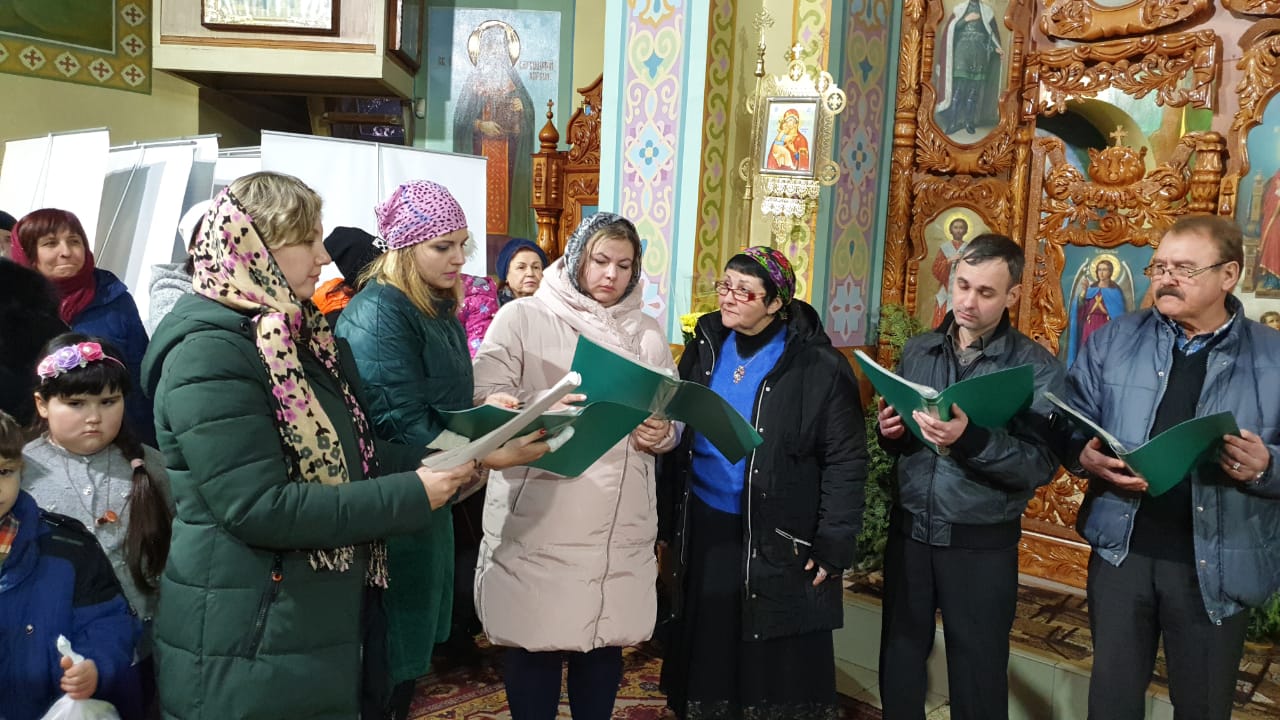В Херсоне выступали Рождественские православные хоры